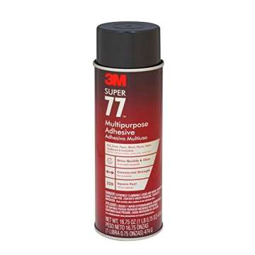 3M Super 77 Spray Adhesive - Versatile All-Purpose Adhesive for Crafting and Repairing
