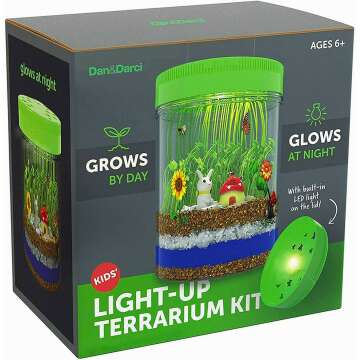 Light-Up Terrarium Kit - Fun STEM Project for Kids