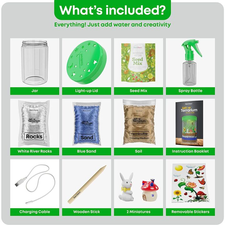 Light-Up Terrarium Kit - Fun STEM Project for Kids