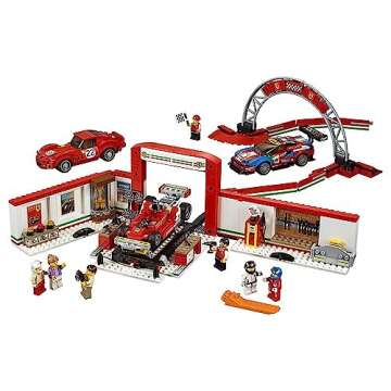 Engage Your Creativity with the LEGO Speed Champions Ferrari Ultimate Garage Kit