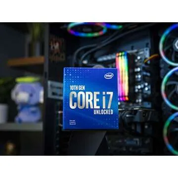 Intel Core i7-10700KF Desktop Processor 8 Cores up to 5.1 GHz Unlocked Without Processor Graphics LGA1200 (Intel 400 Series chipset) 125W
