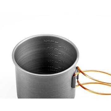 GSI Halulite Bottle Cup Lightweight Travel Canister 20 oz