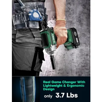 KIMO Cordless Impact Wrench - 3000 RPM Power
