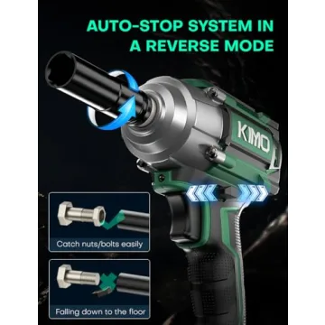 KIMO Cordless Impact Wrench - 3000 RPM Power