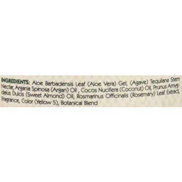 Alikay Naturals Creme Brulee Curling Delight Natural Aloe Vera, Argan Oil & Agave Nectar 8 Ounce