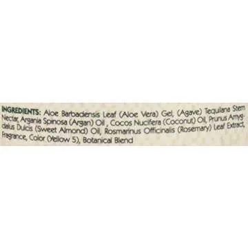 Alikay Naturals Creme Brulee Curling Delight Natural Aloe Vera, Argan Oil & Agave Nectar 8 Ounce