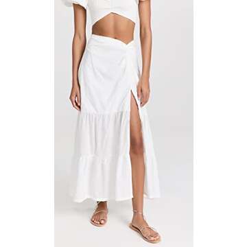 Peixoto Women's Valentina Skirt, White Lotus, S