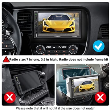 Hexahedron Double Din Car Stereo with HD Camera and Bluetooth Calling
