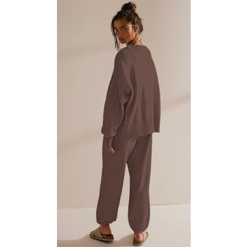 Stylish and Cozy SAUKOLE 2 Piece Lounge Sweater Set