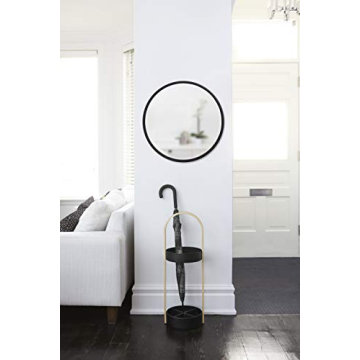 Umbra Hub Round Mirror - Stylish 24-Inch Decor for Any Room