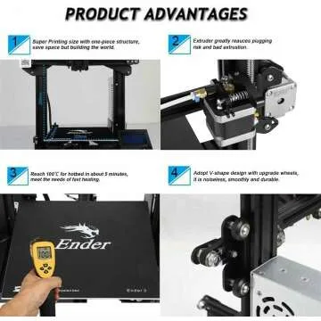Creality Ender 3 3D Printer Open Source with Resume