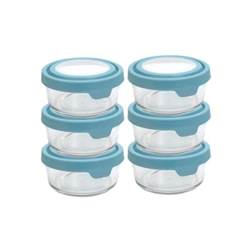 Anchor Hocking Durable Glass Storage Containers for Kitchen