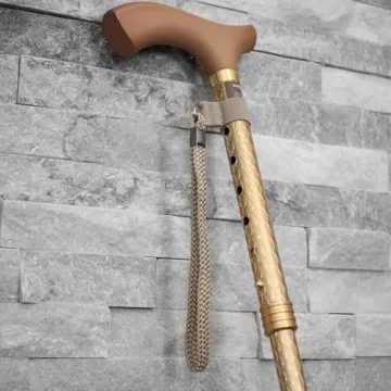 Adjustable Folding Cane Lightweight Stylish Sturdy Support