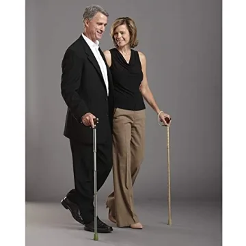 Adjustable Folding Cane Lightweight Stylish Sturdy Support