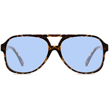 YDAOWKN Retro Aviator Sunglasses UV400 Protection 70s Style