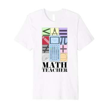 Math Teacher Premium T-Shirt