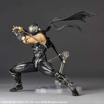 Kaiyodo Revoltech Amazing Yamaguchi Ninja Gaiden Ryu Hayabusa Action Figure