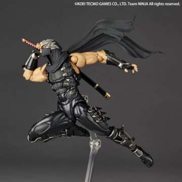 Kaiyodo Revoltech Amazing Yamaguchi Ninja Gaiden Ryu Hayabusa Action Figure