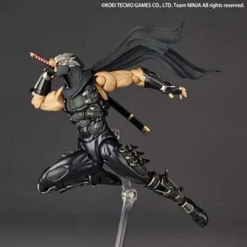 Kaiyodo Revoltech Amazing Yamaguchi Ninja Gaiden Ryu Hayabusa Action Figure