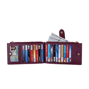 Travelambo RFID Wallet for Women - Stylish & Large Size