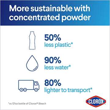 Clorox Concentrated Bleach Powder for Effective Cleaning