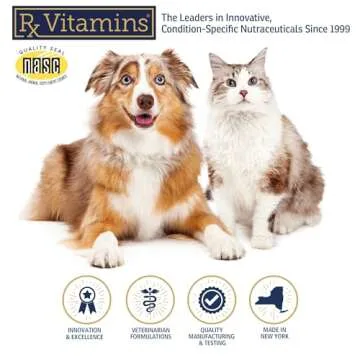 Rx Vitamins for Pets Ultra EFA for Dogs & Cats - Veterinary Essential Fatty Acid Formula - Help Joint Pain & Stiffness - 16 fl. oz.