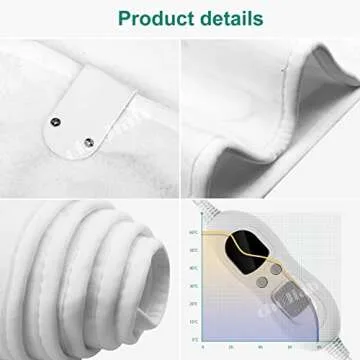 ChoJiah Massage Table Warmer Heating Pad Professional Massage Table Pads, 31 1/2 Inches x 74 1/2 Inches