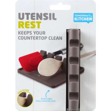 Vacu Vin Utensil Rest - Heat Resistant and Dishwasher Safe Cooking Accessories for Various Kitchen T...