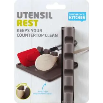 Vacu Vin Utensil Rest - Heat Resistant and Dishwasher Safe Cooking Accessories for Various Kitchen T...