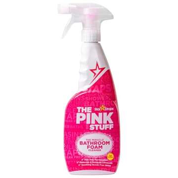 Stardrops - The Pink Stuff - The Miracle Bathroom Foam Cleaner 750ml 3-Pack Bundle (3 Bathroom Foam ...