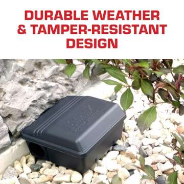 Tomcat Rodent Station for Indoor and Outdoor Pest Control