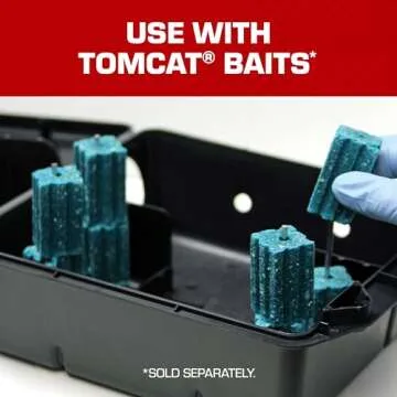 Tomcat Rodent Station for Indoor and Outdoor Pest Control