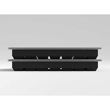 Glacio Small Ice Cube Silicone Trays with Lids - BPA-Free, Flexible Ice Molds for Cocktails and Beverages - Set of 2