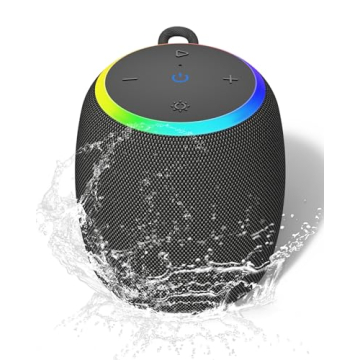 ZICOROOP Bluetooth Speakers - Waterproof 15W Sound
