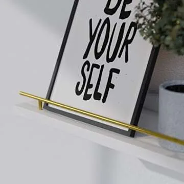 Elegant WOPITUES Floating Shelves for Stylish Home Decor