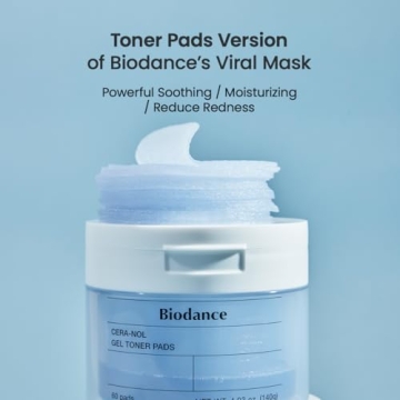 Biodance Hydrating Collagen Gel Toner Pads for Skin Care