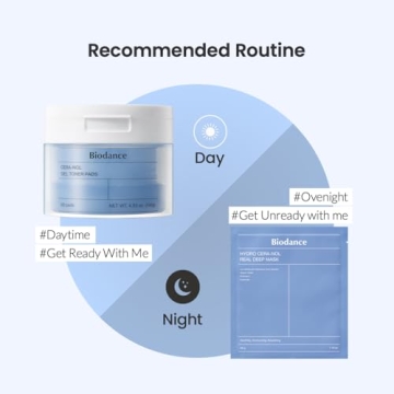 Biodance Hydrating Collagen Gel Toner Pads for Skin Care