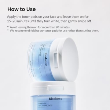 Biodance Hydrating Collagen Gel Toner Pads for Skin Care