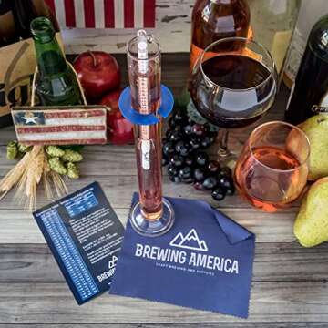 Brewing Hydrometer Kit: USA-Made Beer & Wine Tester