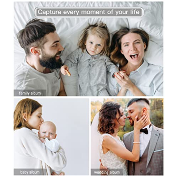 Popotop Self Adhesive Photo Album for 4x6 Pictures