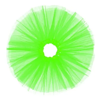 Green 3-Layer Tulle Tutu Skirt for Women and Teens