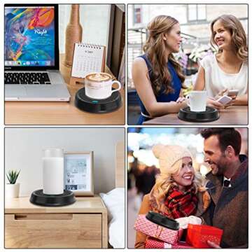 T.cotte Mug Warmer with Automatic Gravity Switch