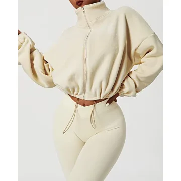 Cozy QINSEN Women's Polar Fleece Jacket for Winter Style