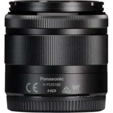 PANASONIC LUMIX G VARIO LENS, 35-100MM, F4.0-5.6 ASPH., MIRRORLESS MICRO FOUR THIRDS, MEGA OPTICAL I.S., H-FS35100K (USA BLACK)