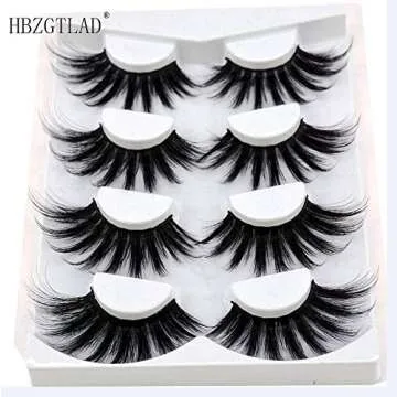 Dramatic 3D Mink Eyelashes 25mm for Glamorous Looks