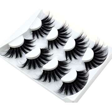 Dramatic 3D Mink Eyelashes 25mm for Glamorous Looks