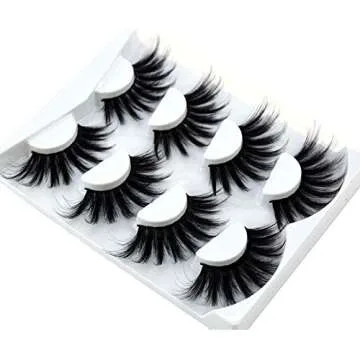 Dramatic 3D Mink Eyelashes 25mm for Glamorous Looks