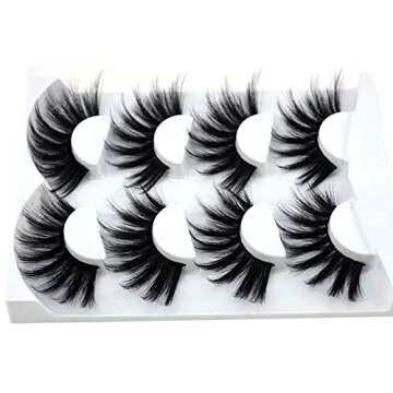 Dramatic 3D Mink Eyelashes 25mm for Glamorous Looks