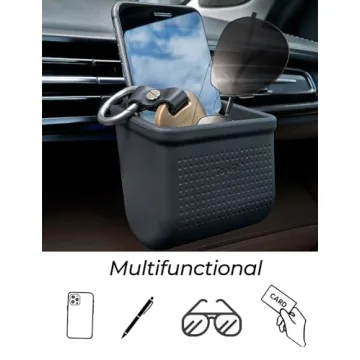 Convenient Car Air Vent Organizer for Phone and Essentials