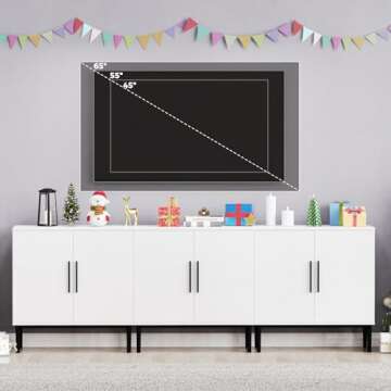 Stylish REHOOPEX Modern Accent Sideboard for Your Home
